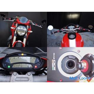 Preis runter DUCATI Monster 1100 EVO 2013. Motor One-Shot-Start ♪ Guter Abschluss !! Roter Kilometer