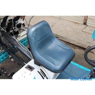 Kubota Reispflanzmaschine Newell Star Pop 4-reihige Anlage SPU450P 9,7 PS Nivellierungsrotor Backup 