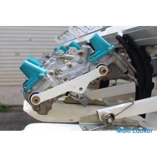 Kubota Reispflanzmaschine Newell Star Pop 4-reihige Anlage SPU450P 9,7 PS Nivellierungsrotor Backup 