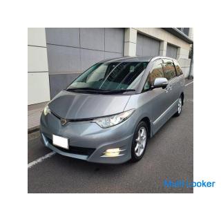 Toyota Estima 2.4 Aeras Original-HDD-Navigation & Vollsegment-TV & Klappmonitor Farbkamera a