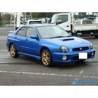 2001 Subaru Impreza WRX NB 4WD Turbo Original 17AW Externer Schalldämpfer Steermatic