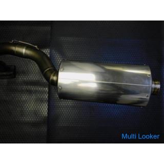 Kawasaki ZX-6R ZX636C 05–06 Außen Tsukigi Racing TR Auspuffanlage Schalldämpfer