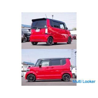 Honda N BOX Custom G / A Paket Power Slides auf beiden Seiten! !! Der niedrigste Preis in der Untern