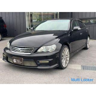 Toyota Mark X2.5 250G External Aero External 19-Zoll Aluminium Lowdown (Schwarz)