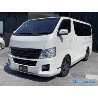 Nissan NV350 Caravan 2.0 Rider Interior Package Premium GX Long Body Cabron Seat Kenwood Memory Navi