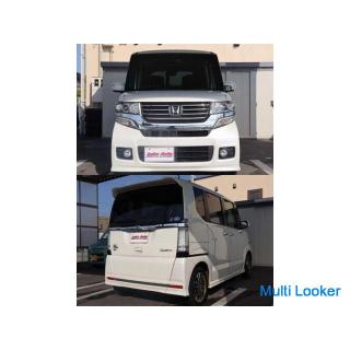 Honda N BOX + Custom G Turbo SS-Paket! !! Der niedrigste Preis in der Unternehmenskreditbranche! !!