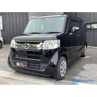 Honda N-BOX Slash 660 G Turbo Ein Paket sammelt Speicher Navi One Seg TV (Schwarz)