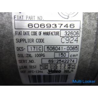 Alfa Romeo 159 2.2 JTS etc. A/C Klimakompressor