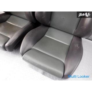 Selten! !! RECARO STI SP-JJ Halbschalenledersitz mit manueller Pumpe links und rechts Set GC8 GF8 Im