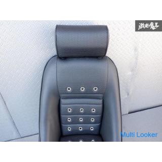 Unbenutzt Auf Lager COBRA ROADSTER RS Leder Vollschalensitz Untenanschlag Typ Kein Logo Schwarzes Le