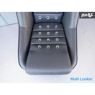 Unbenutzt Auf Lager COBRA ROADSTER RS Leder Vollschalensitz Untenanschlag Typ Kein Logo Schwarzes Le