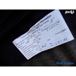 Unbenutzt Auf Lager COBRA ROADSTER RS Leder Vollschalensitz Untenanschlag Typ Kein Logo Schwarzes Le