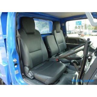 2018 Isuzu Elf 2 Tonnen verstärkter Niederflur-Muldenkipper 2 Tonnen Laden 5MT Vollausstattung ASR-p