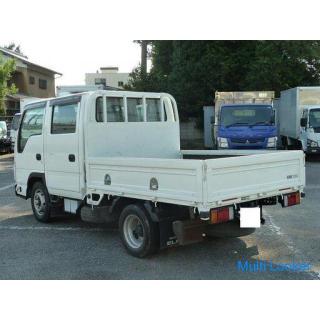 2015 Isuzu Elf 1,5 Tonnen flaches W-Fahrerhaus 1,5 Tonnen laden ETC AT schlüssellos