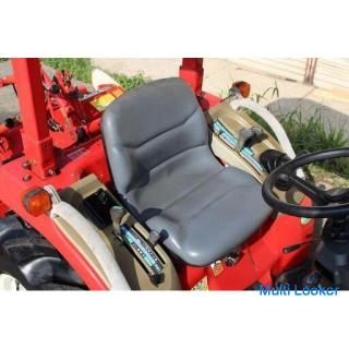 Yanmar Tractor AF120 20 PS Servolenkung Double Speed Reverse Backup Canopy 34 2 Stunden [Deck für la