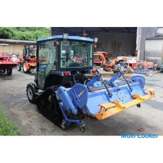 Iseki Tractor Cabin TH253 Sial Hunter 25 PS 4WD Automatic Horizontal Power Black [Deck für landwirts