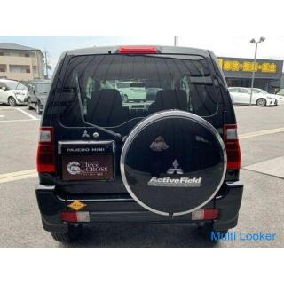 Mitsubishi Pajero Mini 660 Active Field Edition 4WD One Owner 4WD Turbo Original HDD Navi (Schwarz)