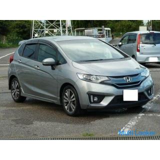 2014 Honda Fit Hybrid S-Paket Original Aero Original AW 8 Zoll breiter Navigations-ETC-Smart-Key-LED