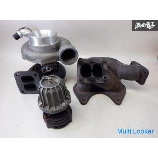 Garrett Honeywell EC-1 M24 HKS FD3S RX-7 RX7 13B Turbinenkit Turbinenauspuffkrümmer Auspuffkrümmer W