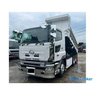 2013 Hino Profia Dump L Gate Modell QKG-FS1EKAA Maximale Tragfähigkeit 8.700 kg 860.000 km Leistung 