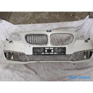 Bmw 5er F10 F11 LCI SRA 4x PDC Stoßstange Vorne Silber