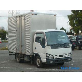 2006 Isuzu Elf 1,9-Tonnen-Aluminium-Transporter Zulässiges Gesamtgewicht des Fahrzeugs unter 5 t Lad