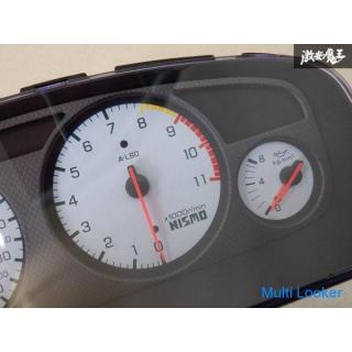 mit Garantie NISMO BCNR33 Skyline GT-R RB26DETT H7 Tacho 320 km Skala weißes Modell Niedriglauf 15.7