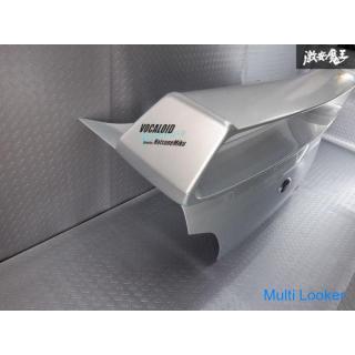 Subaru Original GDB Impreza Heckspoiler hinten mit großem Flügel hinten Subaru Emblem Silber