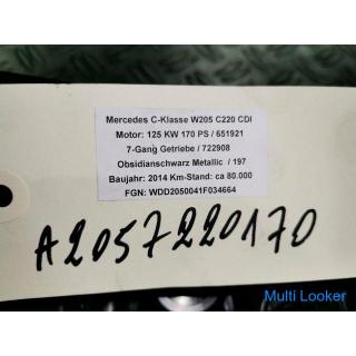 Mercedes C-Klasse W205 Fensterheber Türplatte vorne links