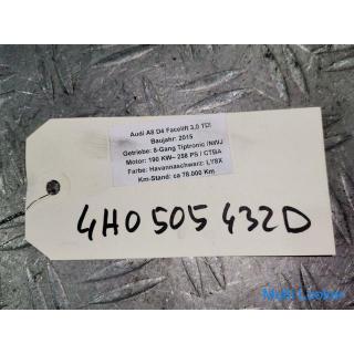 Audi A8 D4 4H 3,0 TDI Achsschenkel hinten links 4H0505432D