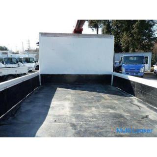 2006 Isuzu Forward 3-Stufen-Kran 2,9 t Hebe URU343 Digicon Hook-in 6MT Eisenplattenbett maximale Tra