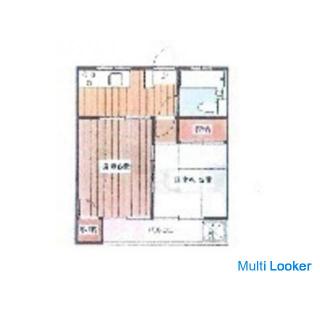 2K 30.16㎡ (Western 4.5 ・ 6) Rent 57,000 yen Administrative fee 3,000 yen only