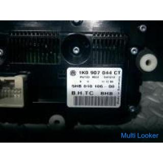 VW Scirocco ABA-13CAV Air conditioner switch panel