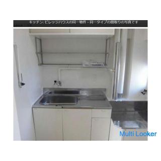 Contract is possible with an initial fee of 500 yen ♪ Further 1.2.3 monthly rent free! Campaign prop