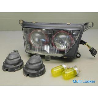 Yamaha FZR400RR SP 3TJ genuine headlight lamp & case cover external light bulb with!