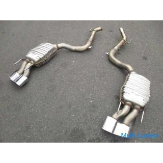 2009 Mercedes-Benz W221 S63 AMG Left and right muffler processing