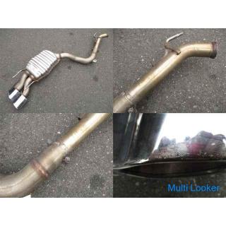 2009 Mercedes-Benz W221 S63 AMG Left and right muffler processing