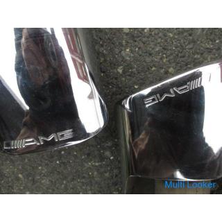 2009 Mercedes-Benz W221 S63 AMG Left and right muffler processing