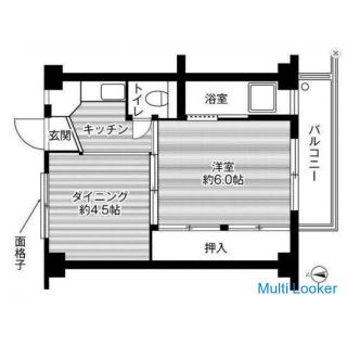 A series near the Katsuura fishing port with a series of low initial costs! A 12 minute walk from Na