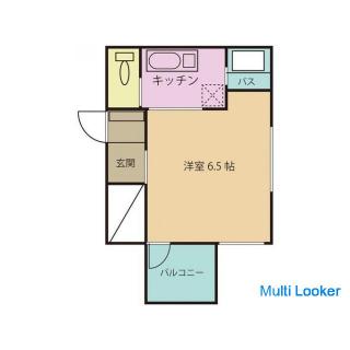 Pets accepted! 1K rental apartment 2 minutes walk to Nakadori General Hospital