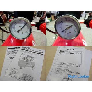 Slightly used [KENOH] Silent oilless air compressor 30L ■ KSL-4130 ■ Made in 2017