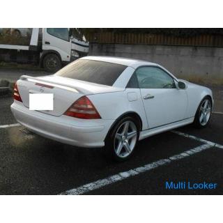 2001 Mercedes SLK320 Genuine leather seat Genuine aluminum Outside muffler ETC