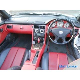 2001 Mercedes SLK320 Genuine leather seat Genuine aluminum Outside muffler ETC