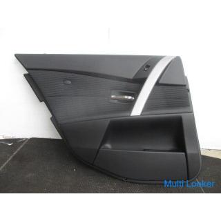 BMW 5 E60 NE25 Left rear door trim Black