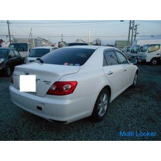 2005 Toyota Mark X 250G 4WD One Owner Outside Navi