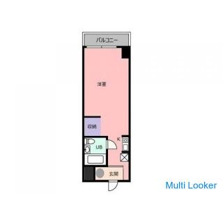 Nakadori 5-chome {Rental 1R Apartment} About 1 minute on foot to Kawatan