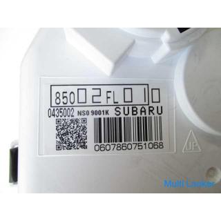 Subaru Impreza Sport GT6 speedometer 3588 km