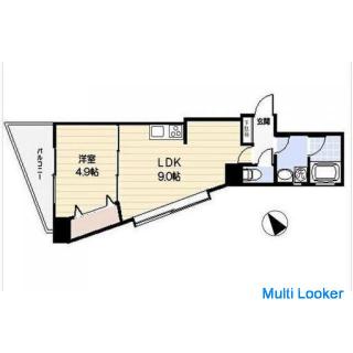 1LDK in Hodogaya Ward ☆ Room based on white ☆ There is also a bus service from Yokohama ☆ Spacious k