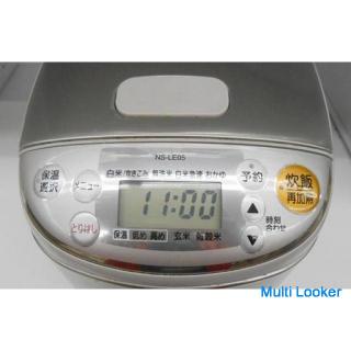 Zojirushi microcomputer rice cooker 3 cooked 0.54L NS-LE05-XA stainless steel extremely cooked rice 