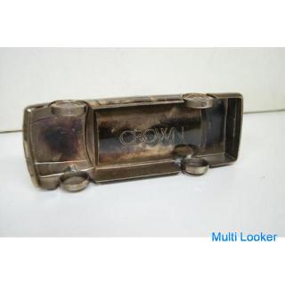 Toyota Crown metal cigarette case 24 cm total Length Interior Accessory